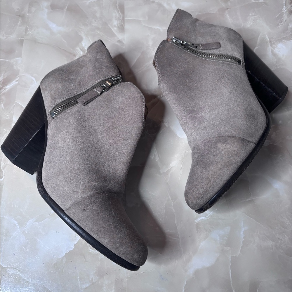 Rag & Bone Gray Suede Ankle Booties – EU 39.5 / US 9